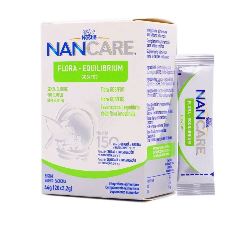 NAN Care Flora Equilibrium, 20 sobres | Farmacia Barata