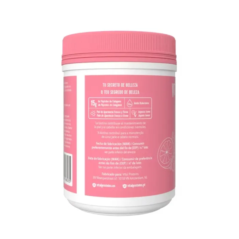 Vital Proteins beauty collagen sabor fresa limón | Farmacia Barata Vital Proteins beauty collagen sabor fresa limón | Farmacia Barata