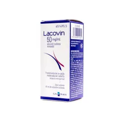 Lacovin 50 mg/ml solución cutánea, 60 ml Lacovin 50 mg/ml solución cutánea, 60 ml