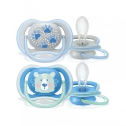 Avent Chupete Ultra Air 6-18m, 2 Unidades