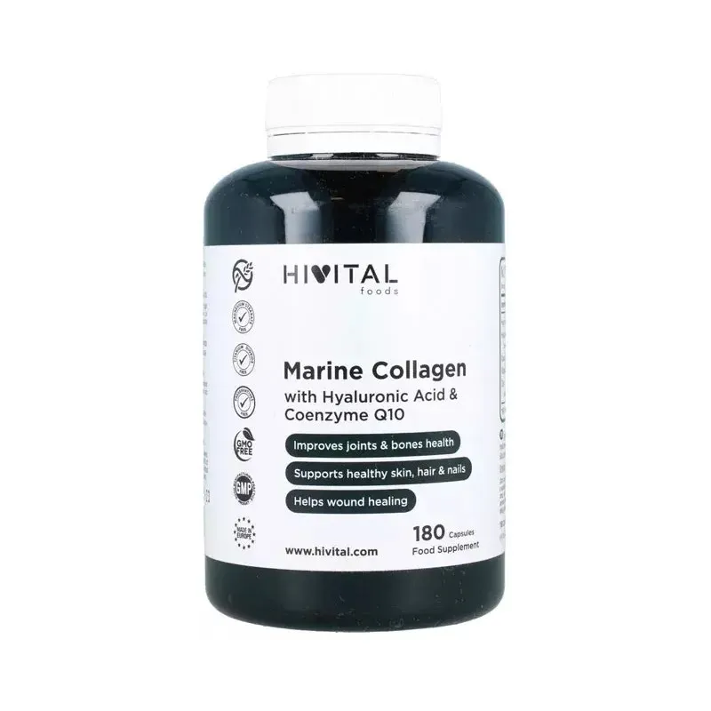 Hivital Colágeno Marino 180 cápsulas | Farmacia Barata