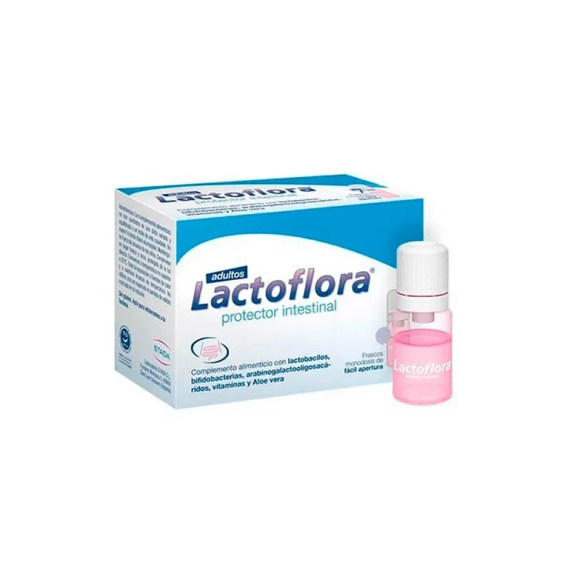 Lactoflora Protector Intestinal Adultos, 10 viales | Farmacia Barata