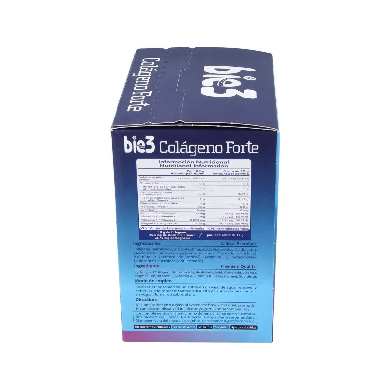 Bie3 Colágeno forte, 30 sobres. | Farmacia Barata Bie3 Colágeno forte, 30 sobres. | Farmacia Barata