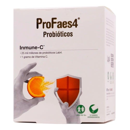ProFaes4 Probióticos Inmune-C, 14 sobres