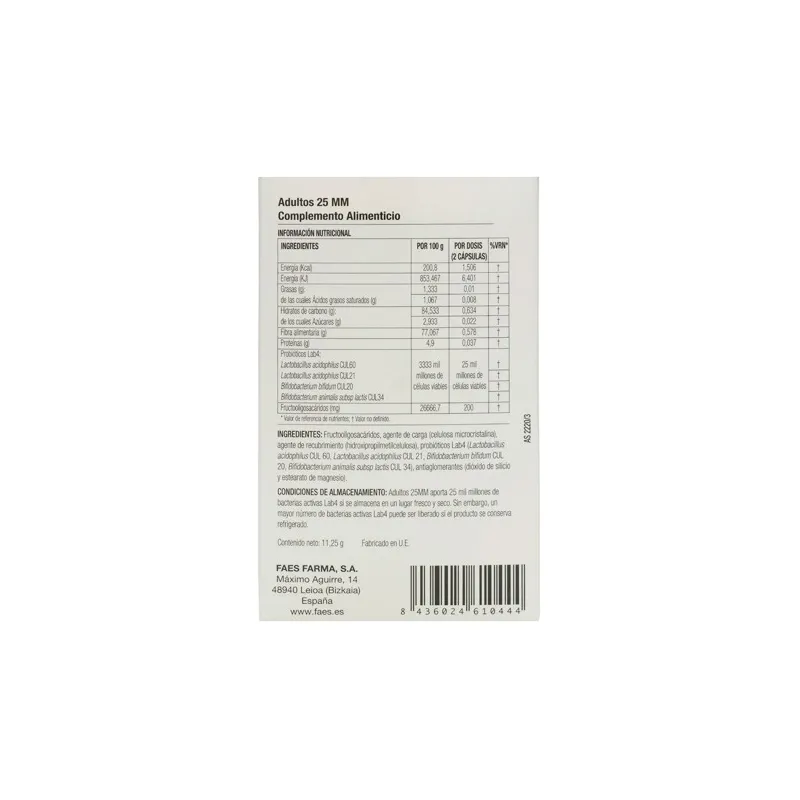 ProFaes4 Probióticos Adultos | Farmacia Barata ProFaes4 Probióticos Adultos | Farmacia Barata