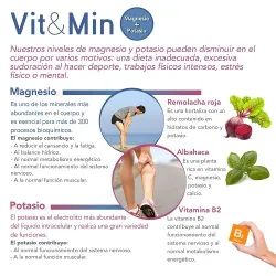 Eladiet Vit&Min Magnesio+potasio, beneficios Eladiet Vit&Min Magnesio+potasio, beneficios