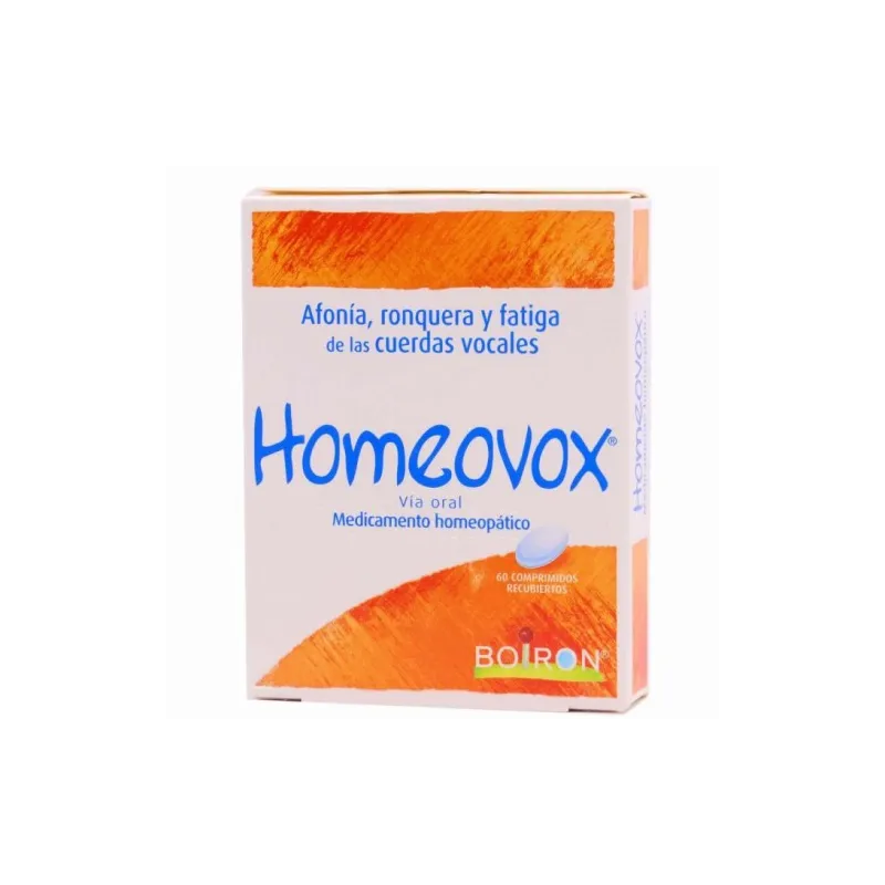 Homeovox 60 comprimidos recubiertos Homeovox 60 comprimidos recubiertos