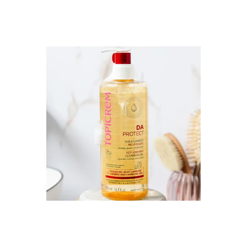 TOPICREM DA PROTECT ACEITE LIMPIADOR RELIPIDIZANTE 1 ENVASE 500 ML TOPICREM DA PROTECT ACEITE LIMPIADOR RELIPIDIZANTE 1 ENVASE 500 ML