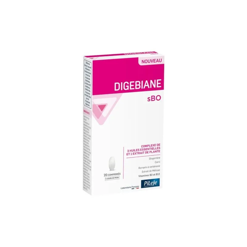 Pileje Digebiane sBO 20 comprimidos