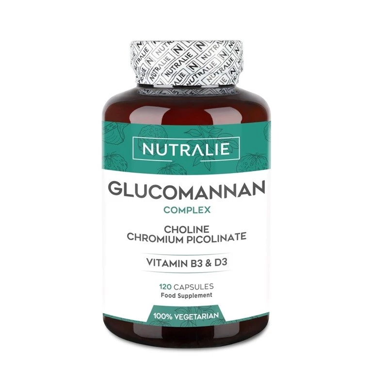 Nutralie Glucomanano Complex, 120 cápsulas