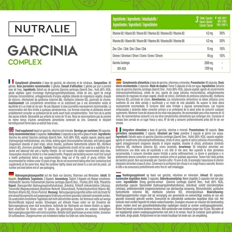 Nutralie garcinia cambogia complex prospecto Nutralie garcinia cambogia complex prospecto