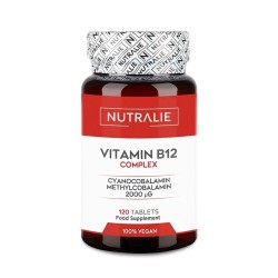 Nutralie vitamina B12 complex 2000 mcg, 120 comprimidos