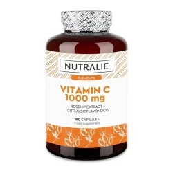 Nutralie vitamina C 1000 mg defensas, 180 cápsulas