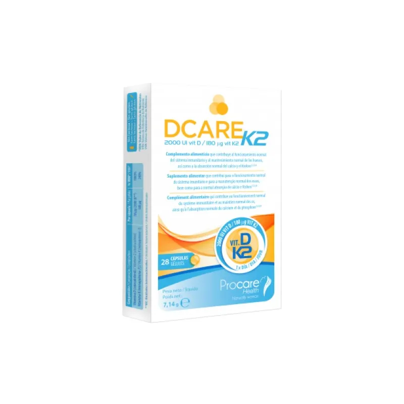 DCARE K2 84 CAPSULAS