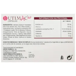Utimac 60, 14 capsulas Utimac 60, 14 capsulas