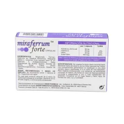 Miraferrum Forte 30 capsulas Miraferrum Forte 30 capsulas