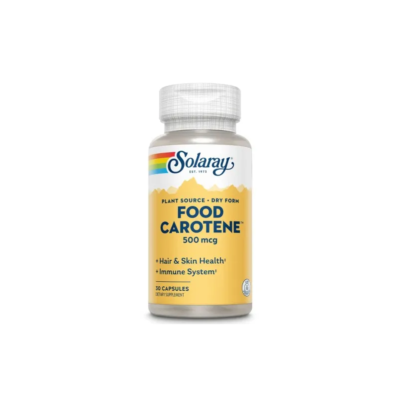 Solaray Food Carotene 30 perlas