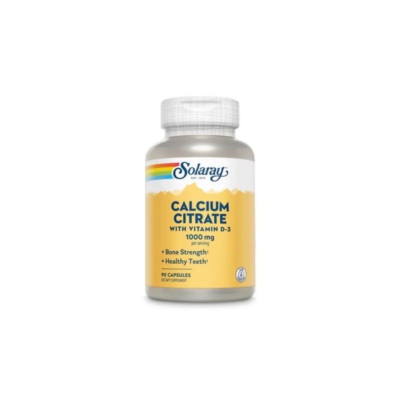 Solaray Calcio D3 Citrate 90 cap