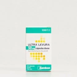 Ultra Levura 50mg 50 cápsulas duras