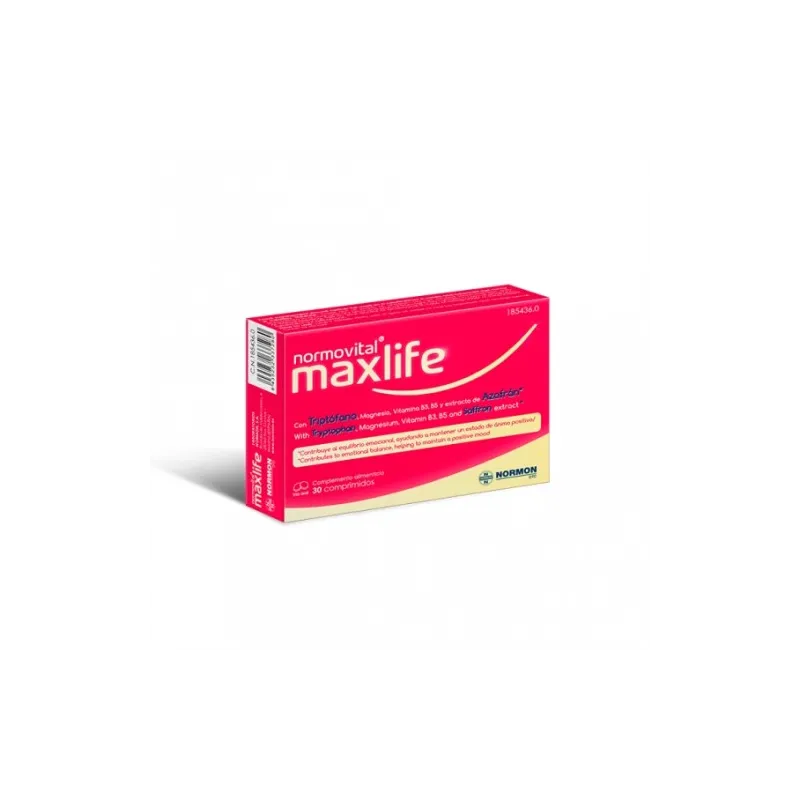Normovital Maxlife Balance 30 comprimidos