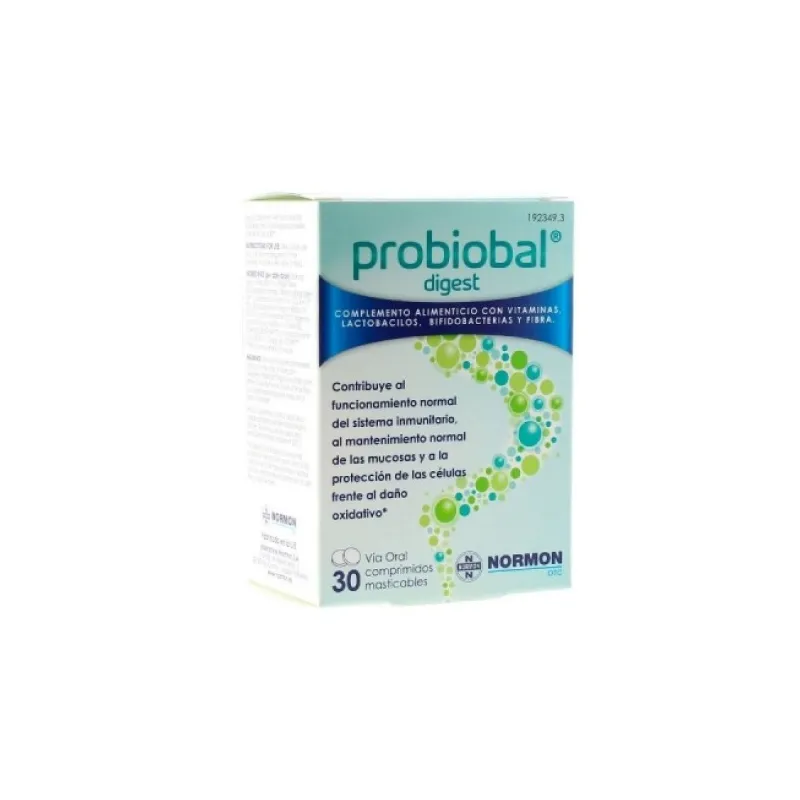 Probiobal Digest 30 comp masticables