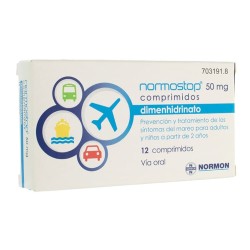 Normostop 50mg 12 comprimidos