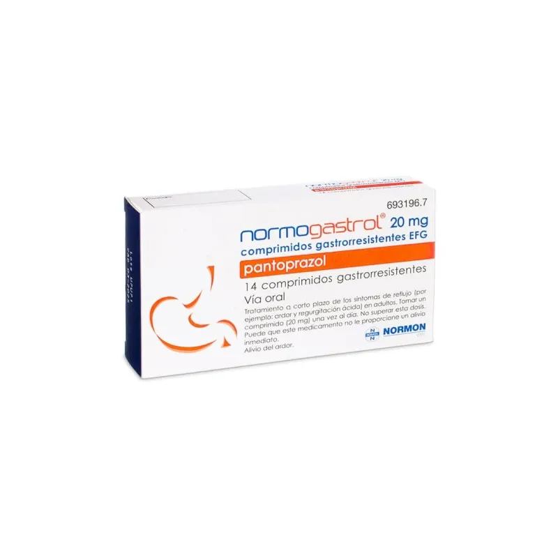 Normogastrol 20 mg 14 comprimidos Normogastrol 20 mg 14 comprimidos
