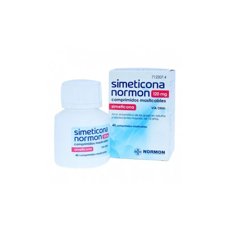 Normon Simeticona 120 mg 40 comprimidos