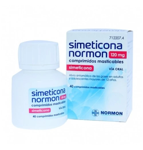 Normon Simeticona 120 mg 40 comprimidos