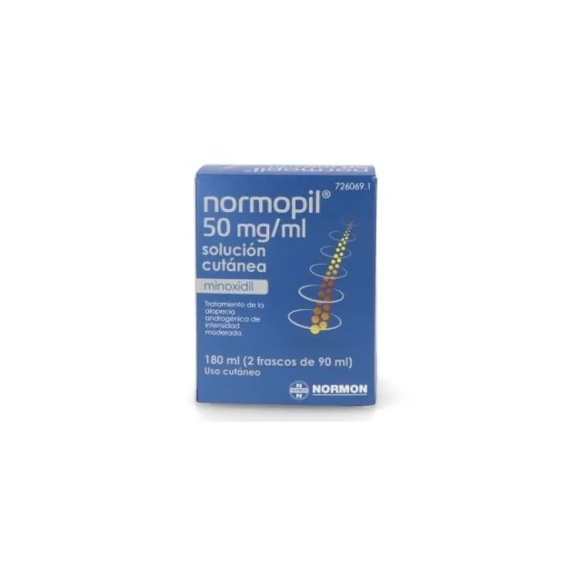 Normopil 50mg/ml Solucion Cutanea 180ml