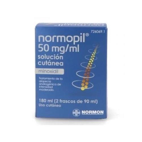 Normopil 50mg/ml Solucion Cutanea 180ml