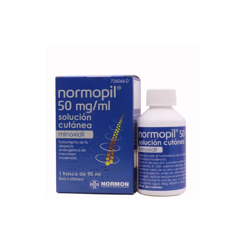 Normopil 50mg/ml Solucion Cutanea 90ml Normopil 50mg/ml Solucion Cutanea 90ml