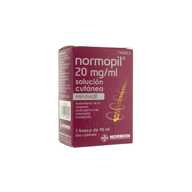 Normopil 20mg/ml Solución Cutanea 90ml