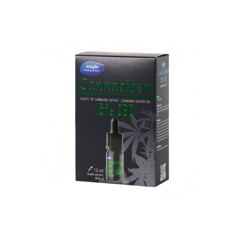 Cannabiben 15% CBD aceite de cannabis sativa, 10 ml