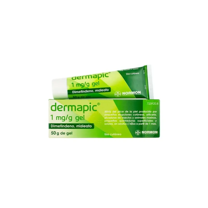 Dermapic 1mg/ml 50 g gel Dermapic 1mg/ml 50 g gel
