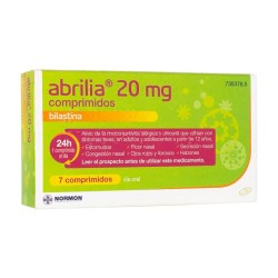 Abrilia 20 mg 7 comprimidos