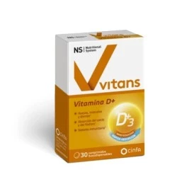 NS Vitans Vitamina D+ 30 Comprimidos bucodispersables