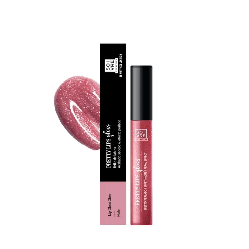 Soivre Pretty Lips Gloss Brillo Color Rosa Suave 5 ml Soivre Pretty Lips Gloss Brillo Color Rosa Suave 5 ml