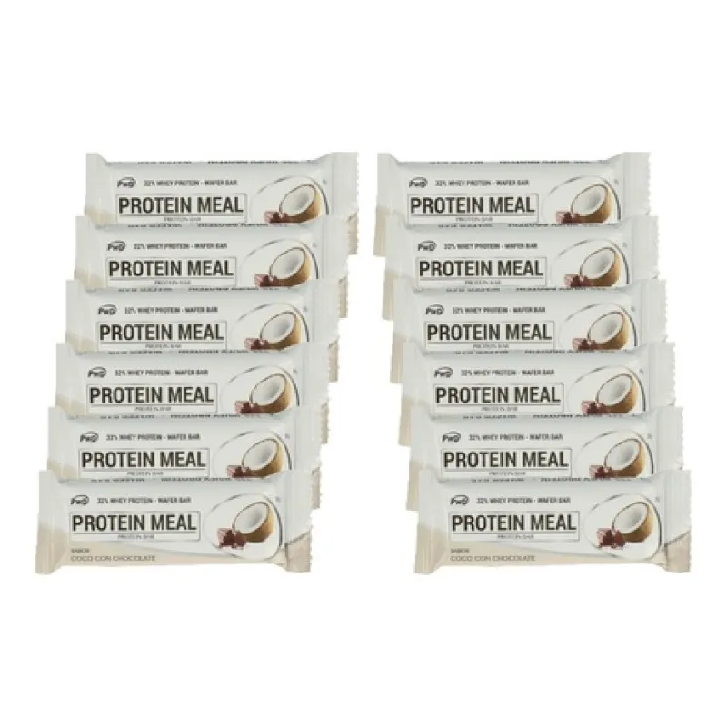 Barrita Proteina Meal Sabor Coco 12 unidades Barrita Proteina Meal Sabor Coco 12 unidades