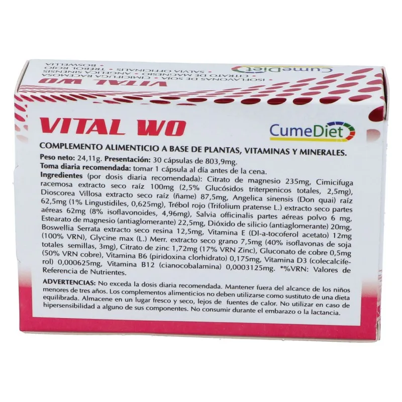 Cumediet Vital Wo 30 cápsulas