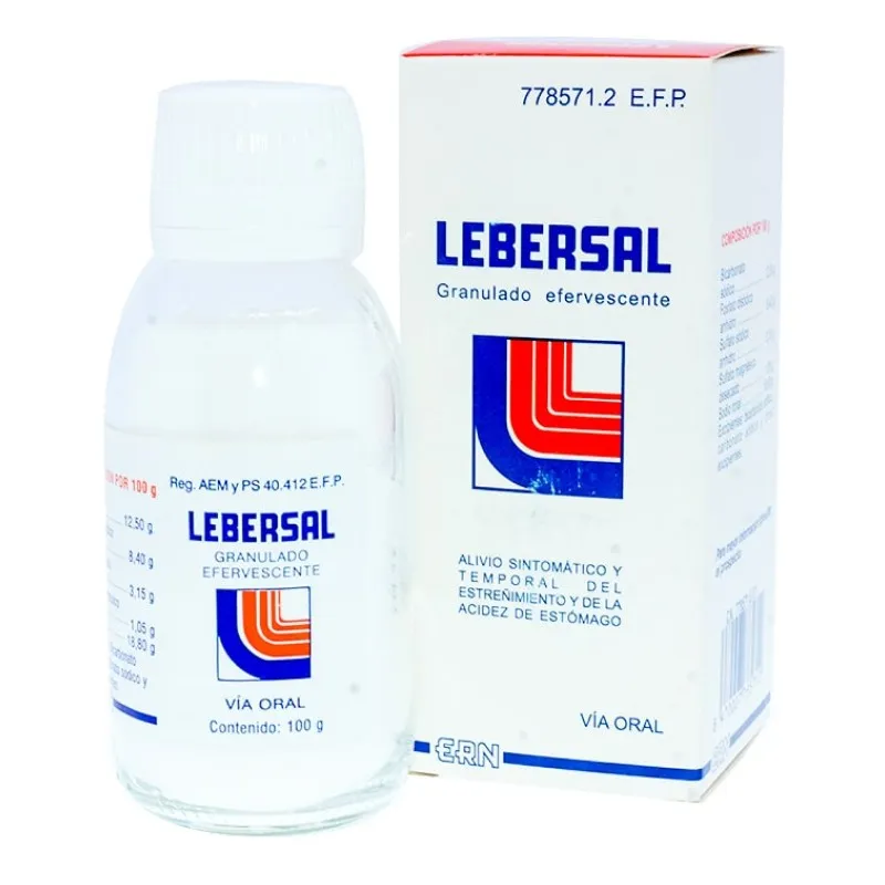 LEBERSAL GRANULADO EFERVESCENTE 1 FRASCO 100 G (SABOR NARANJA) LEBERSAL GRANULADO EFERVESCENTE 1 FRASCO 100 G (SABOR NARANJA)