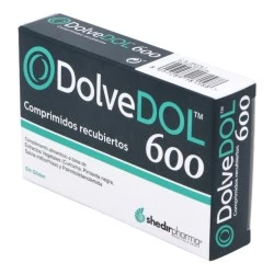 Dolvedol 600, 20 comprimidos