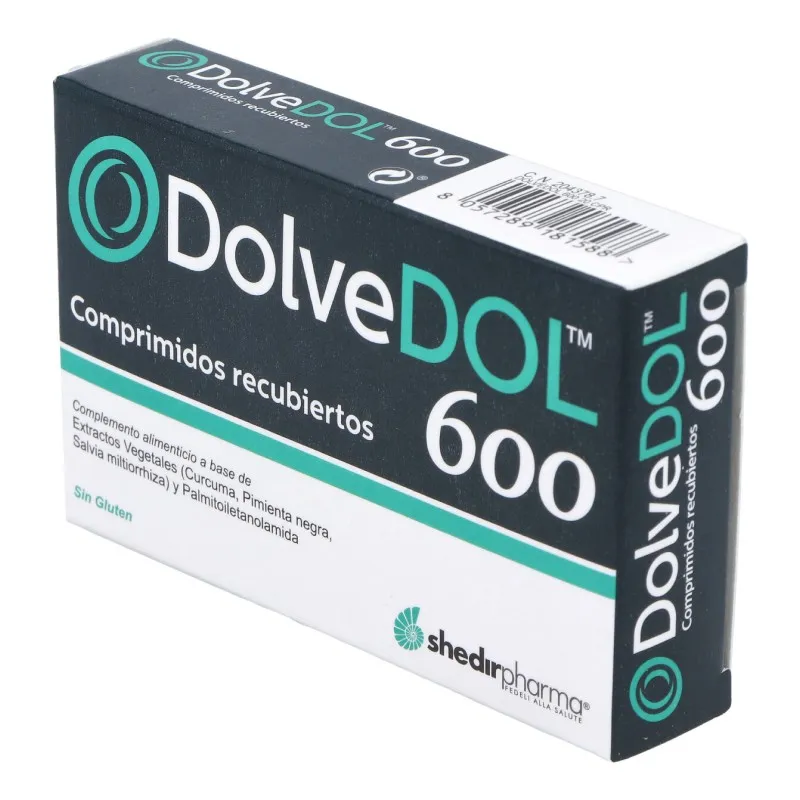 Dolvedol 600, 20 comprimidos