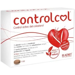 Eladiet Controlcol, 60 comprimidos.