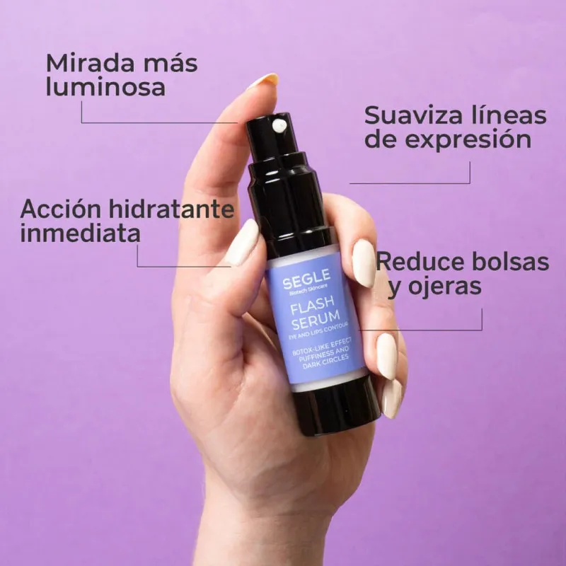 Segle Flash Contorno de Ojos y Labios Serum, 15 ml Segle Flash Contorno de Ojos y Labios Serum, 15 ml