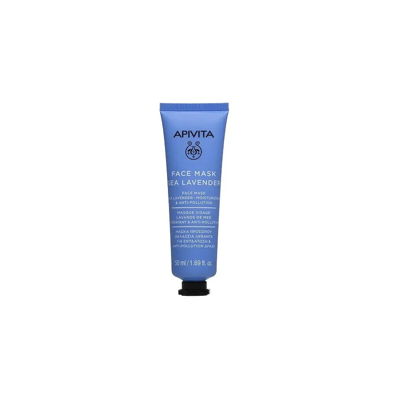 Apivita mascarilla hidratante y anti-polucion con lavanda de mar, 50 ml Apivita mascarilla hidratante y anti-polucion con lavanda de mar, 50 ml