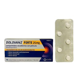 Dolovanz Forte 25 mg 15 comprimidos