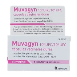 MUVAGYN 8 CAPSULAS VAGINALES DURAS