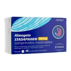 ALMAGATO STADAPHARM 500MG 48 COMP