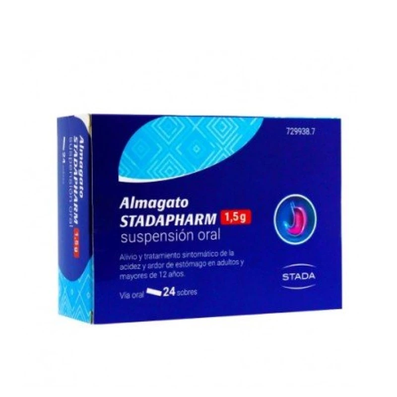 ALMAGATO STADAPHARM 1,5 MG 24 STICKS